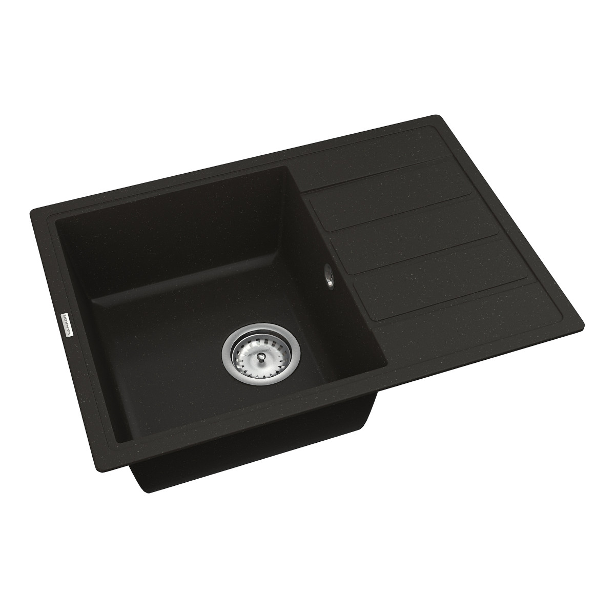 Keuken spoelbak VANKOR Easy EMP 02.62 Zwart + sifon VANKOR