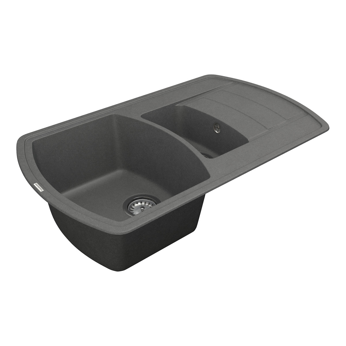 Keuken spoelbak VANKOR Norton NMP 04.86 Grijs + sifon VANKOR
