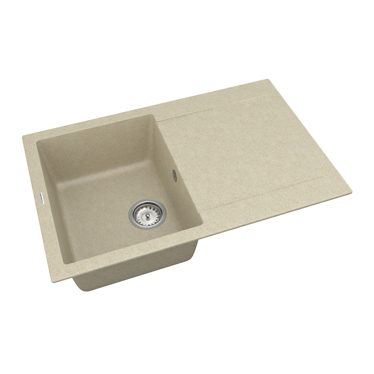 Keuken spoelbak VANKOR Orman OMP 02.78 Beige + sifon VANKOR
