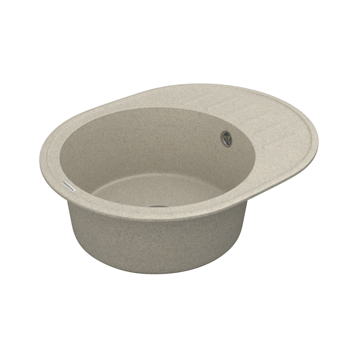 Spoelbak VANKOR Lira LMO 02.57 Terra + sifon VANKOR