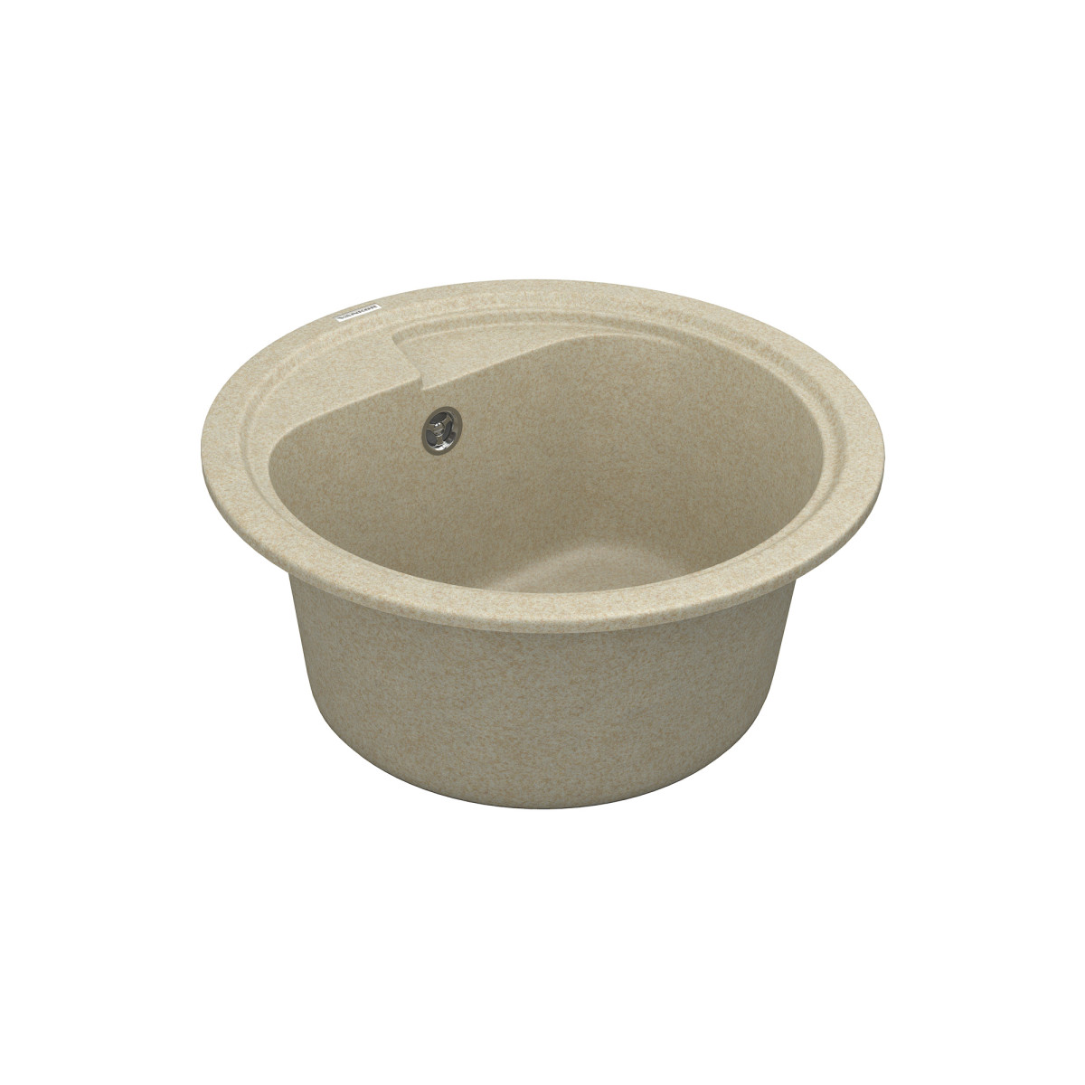 Keuken spoelbak VANKOR Polo PMR 01.44 Beige + sifon VANKOR
