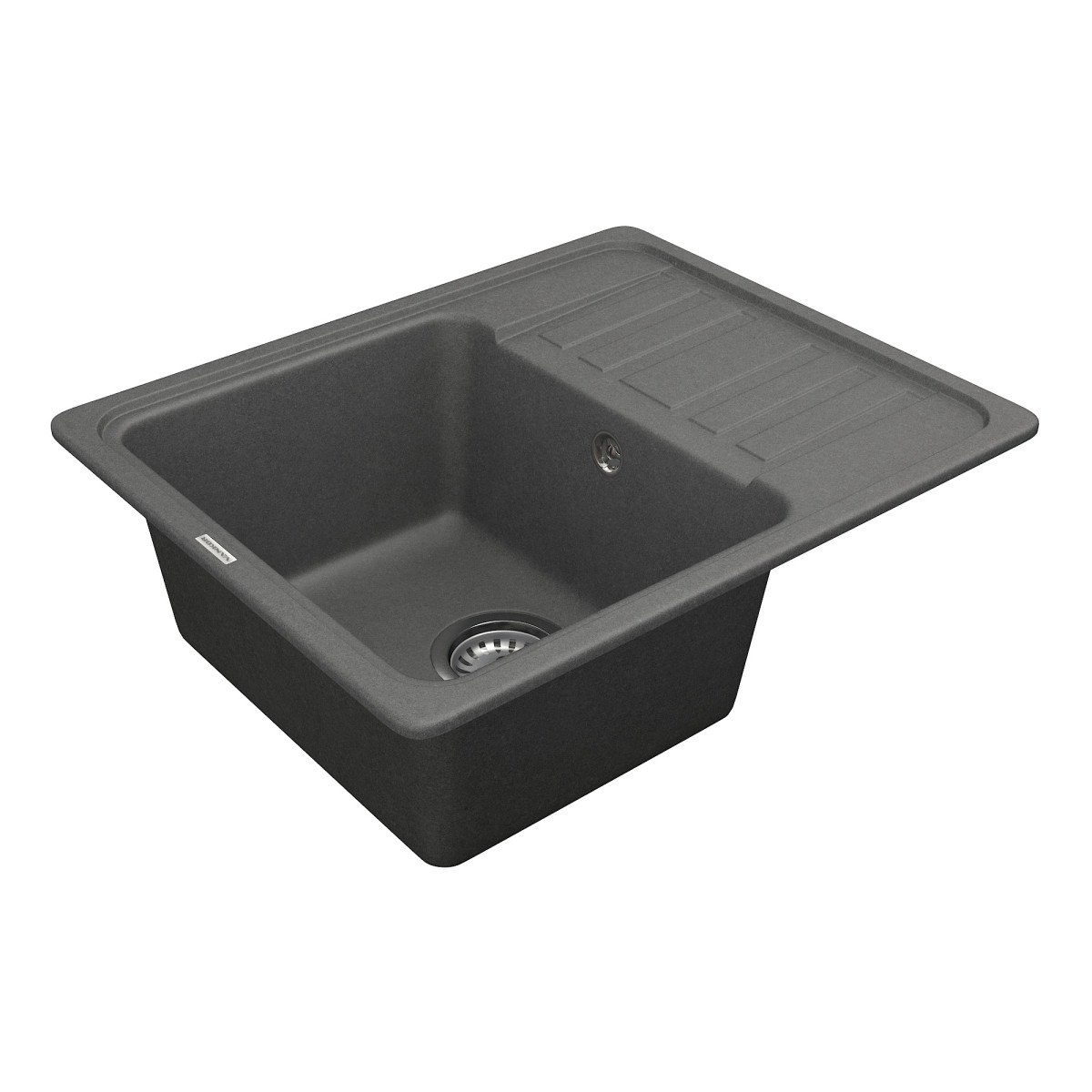 Keuken spoelbak VANKOR Hope HMP 02.57 Grijs + sifon VANKOR