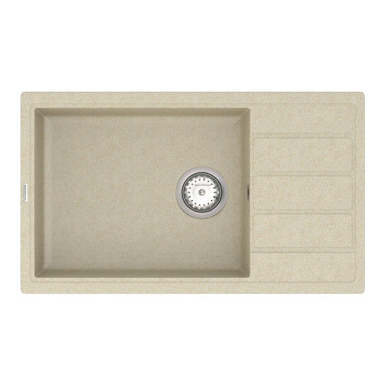Keuken spoelbak VANKOR Easy EMP 02.76 XL Beige + sifon VANKOR