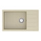 Keuken spoelbak VANKOR Easy EMP 02.76 XL Beige + sifon VANKOR