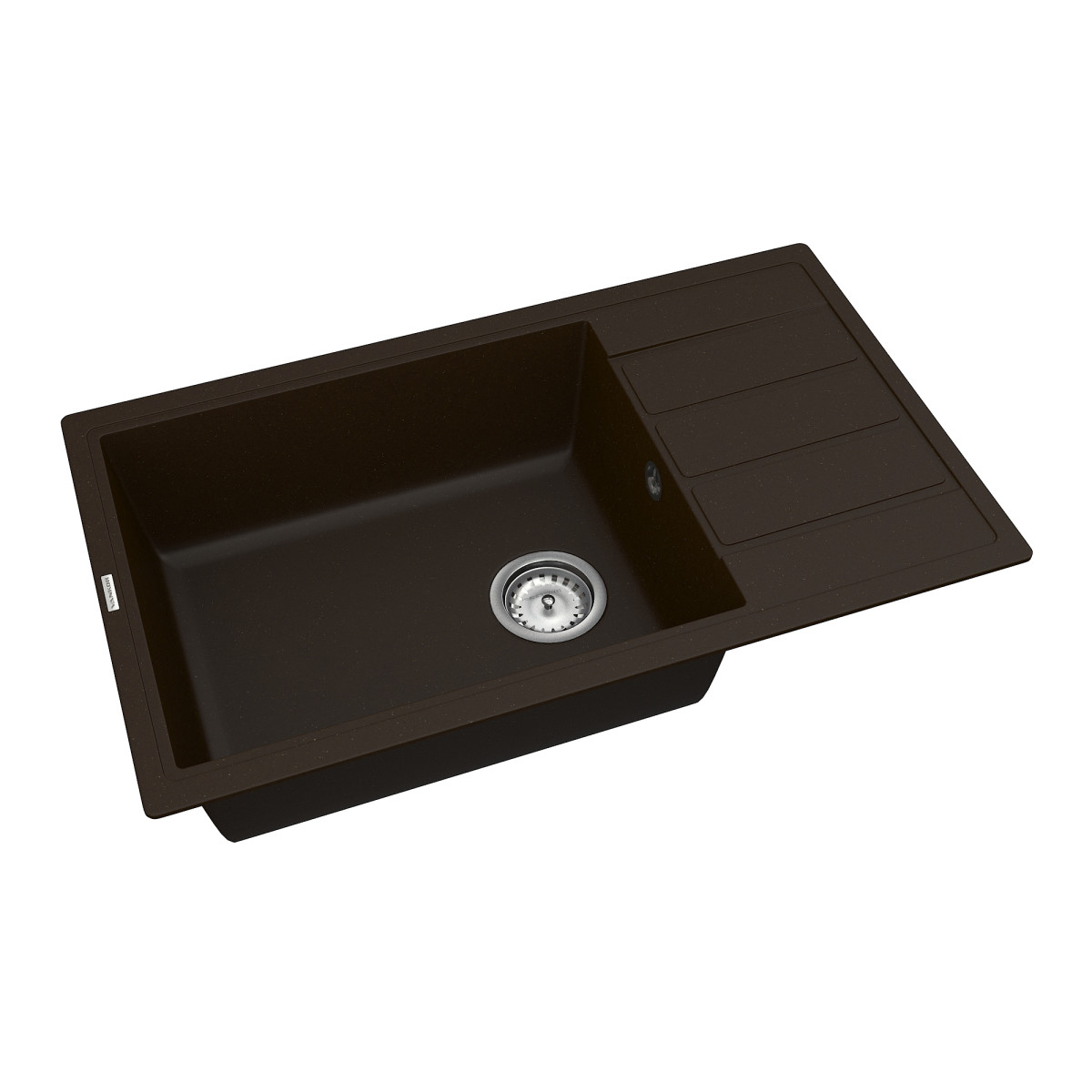 Keuken spoelbak VANKOR Easy EMP 02.76 XL Chocolade + sifon VANKOR