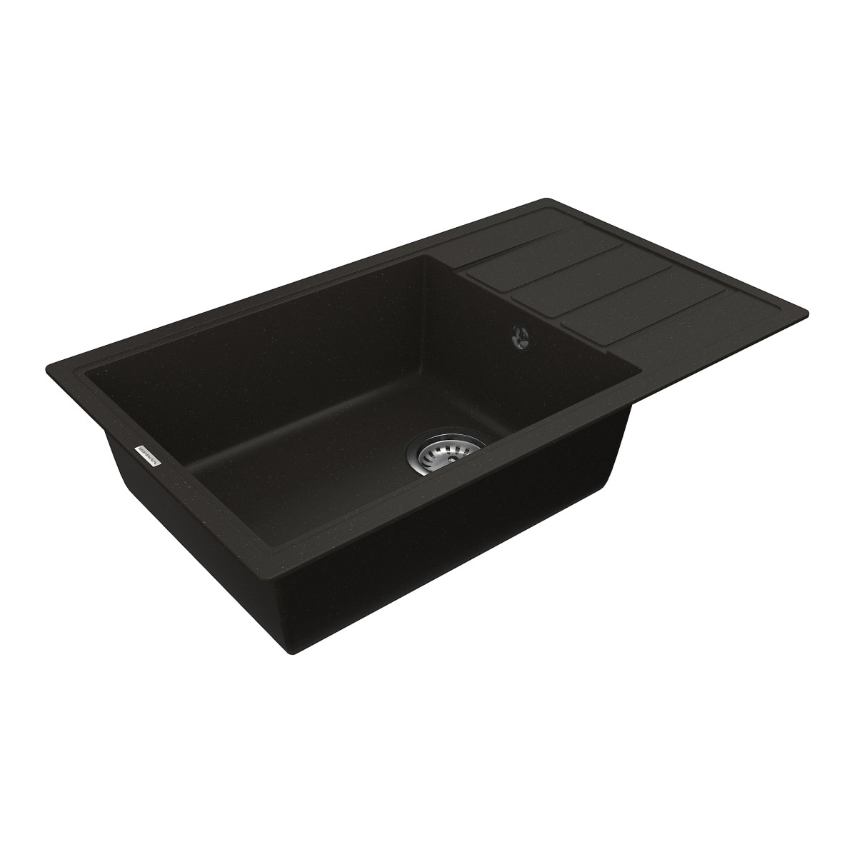 Keuken spoelbak VANKOR Easy EMP 02.76 XL Zwart + sifon VANKOR