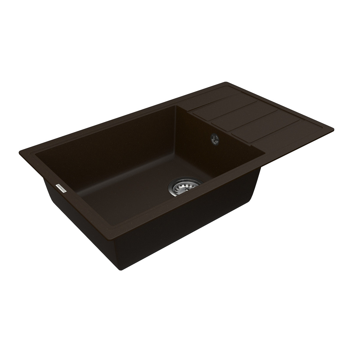 Keuken spoelbak VANKOR Easy EMP 02.76 XL Chocolade + sifon VANKOR