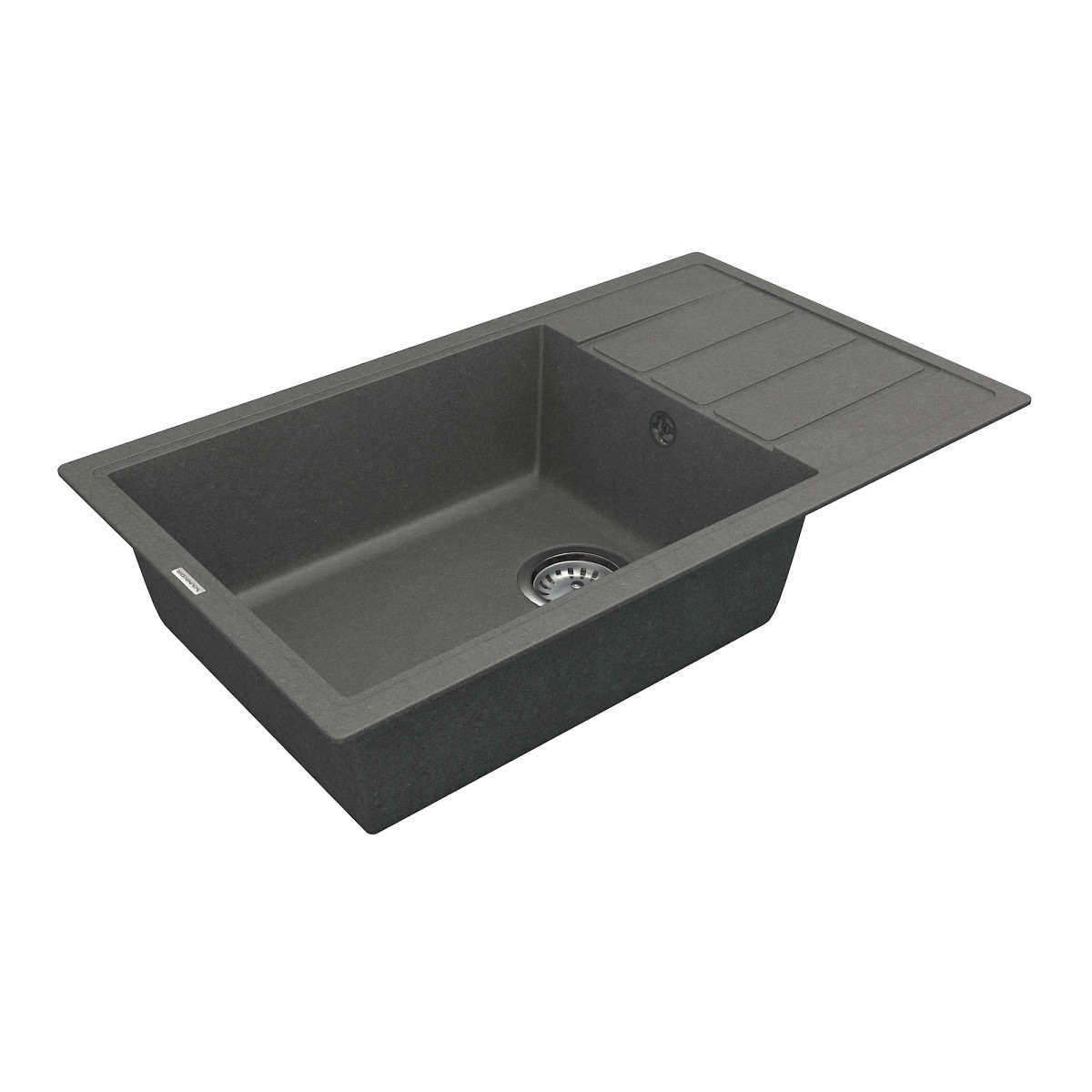 Keuken spoelbak VANKOR Easy EMP 02.76 XL Grijs + sifon VANKOR