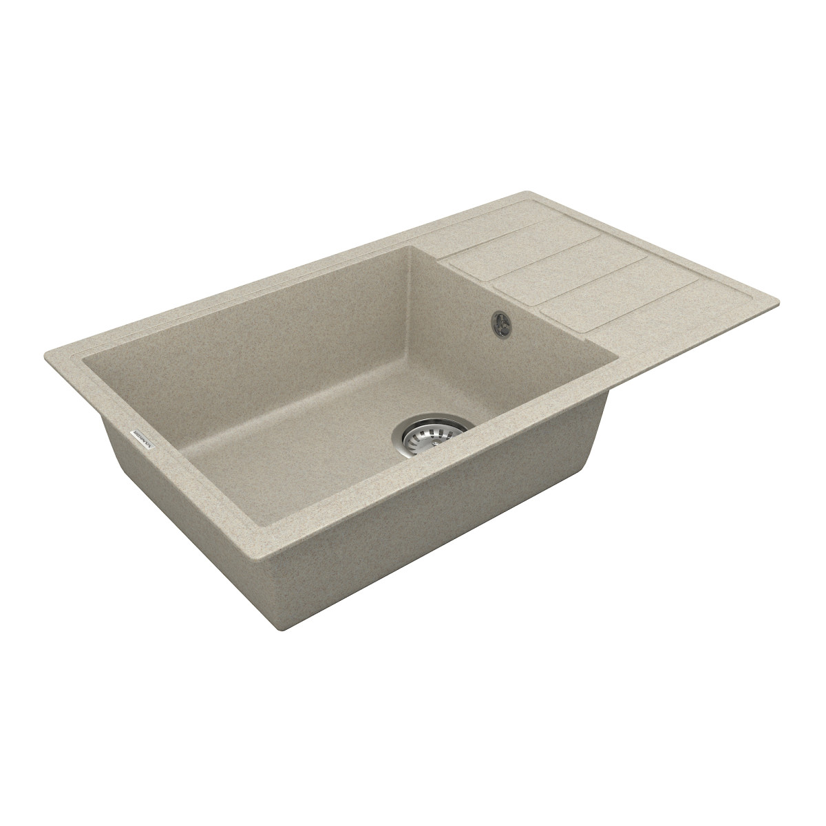 Keuken spoelbak VANKOR Easy EMP 02.76 XL Terra + sifon VANKOR