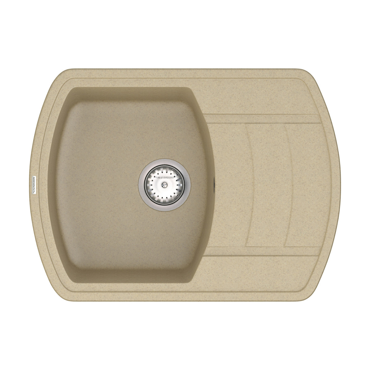 Keuken spoelbak VANKOR Norton NMP 02.67 Safari + sifon VANKOR