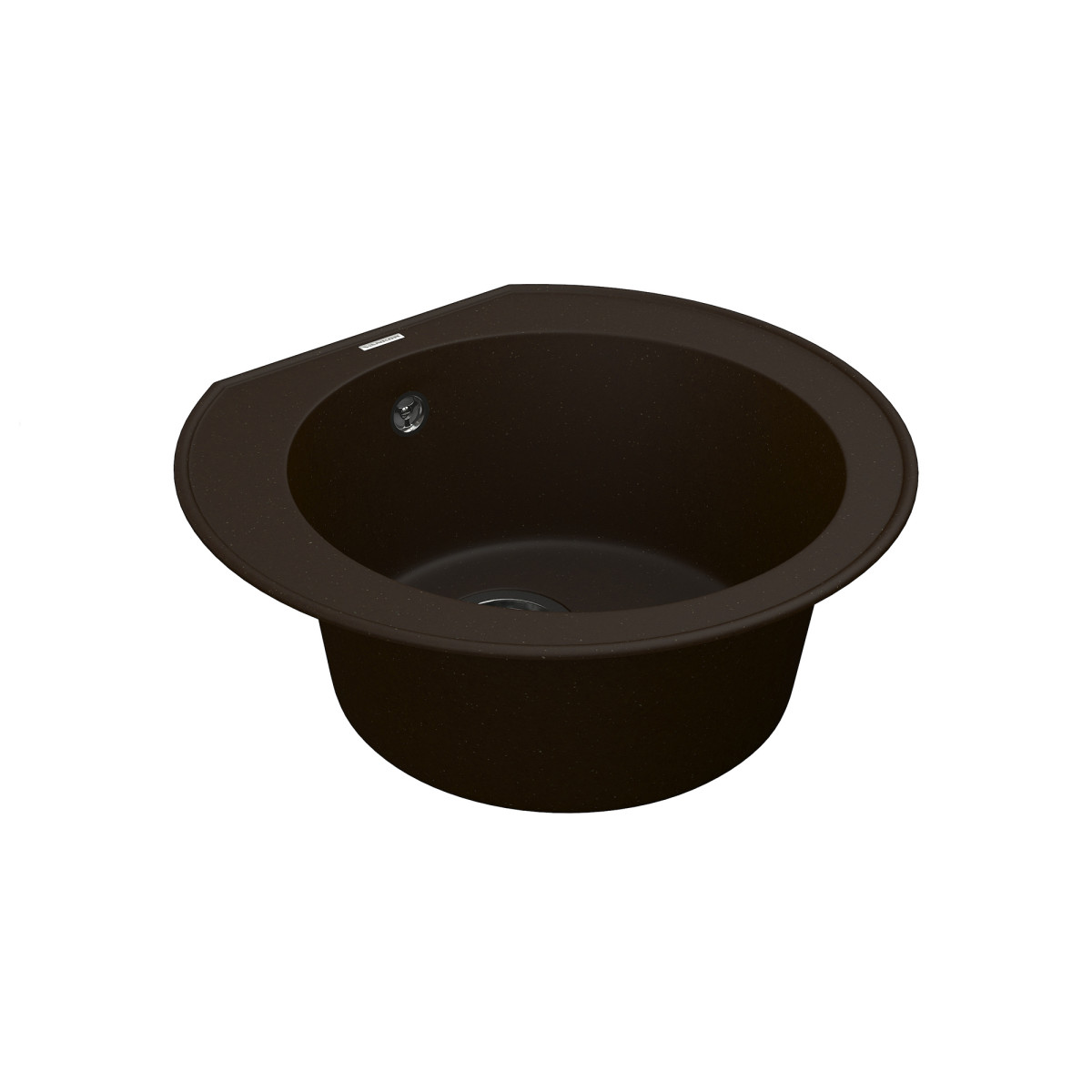 Keukenspoelbak VANKOR Kres KMR 01.52 Chocolade + sifon VANKOR