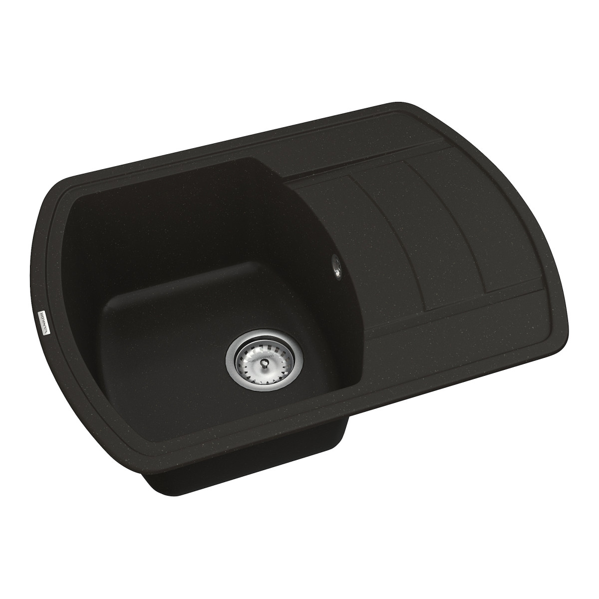 Keuken spoelbak VANKOR Norton NMP 02.67 Zwart + sifon VANKOR