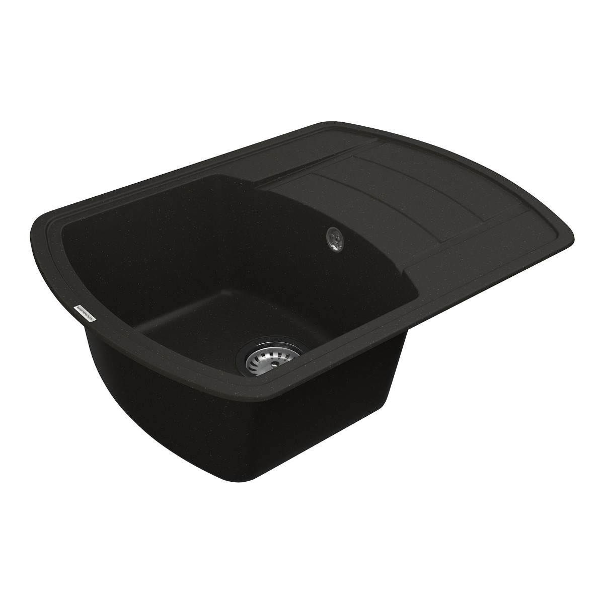 Keuken spoelbak VANKOR Norton NMP 02.67 Zwart + sifon VANKOR