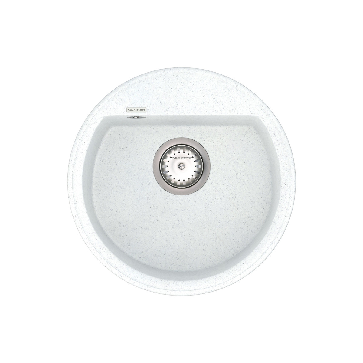 Keuken spoelbak VANKOR Easy EMR 01.45 Witte steen + sifon VANKOR