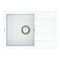 Keuken spoelbak VANKOR Easy EMP 02.62 Witte steen + sifon VANKOR