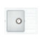 Keuken spoelbak VANKOR Hope HMP 02.57 Witte steen + sifon VANKOR