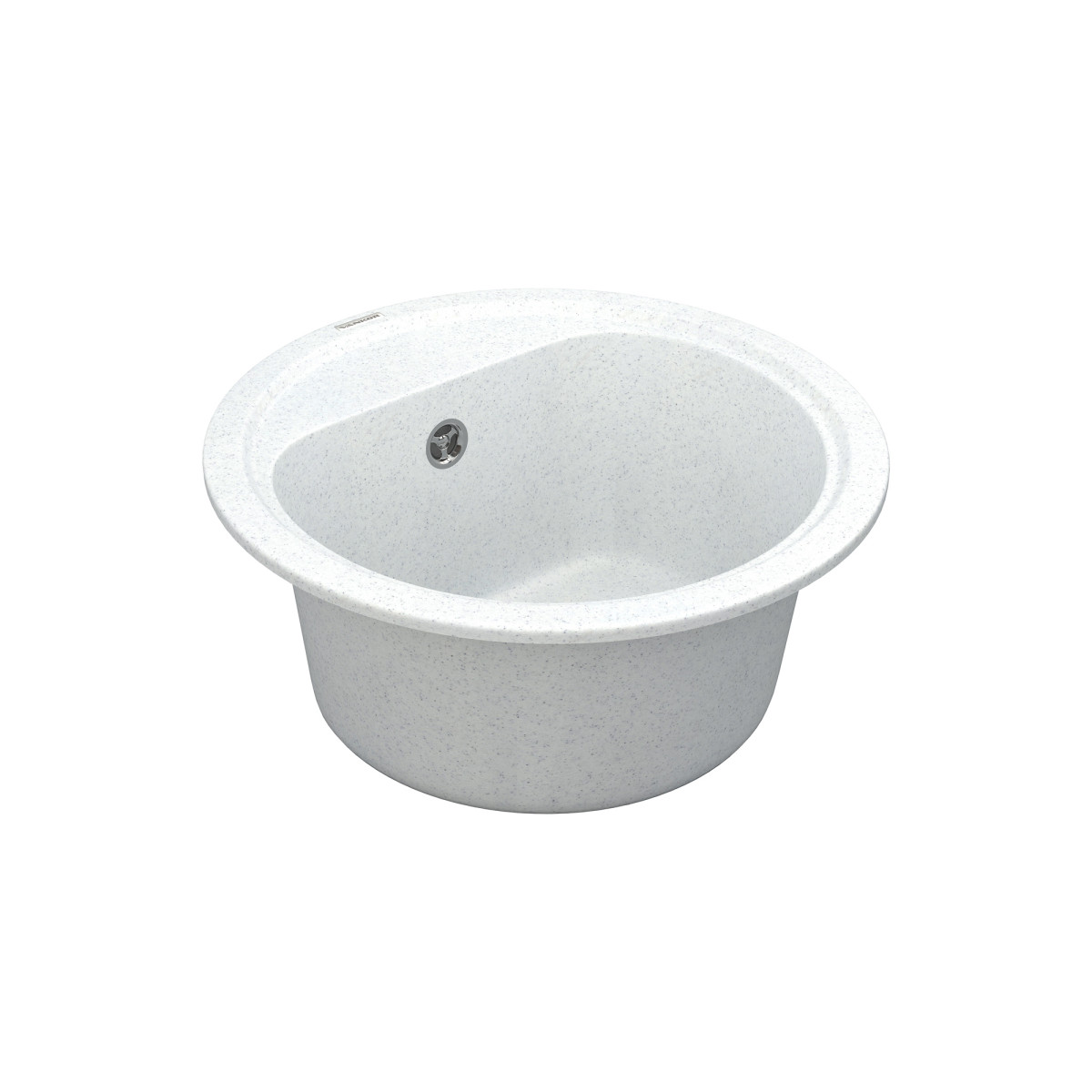 Keuken spoelbak VANKOR Lira LMR 01.44 Witte steen + sifon VANKOR