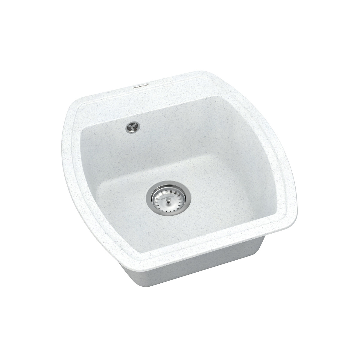 Keuken spoelbak VANKOR Norton NMP 01.48 Witte steen + sifon VANKOR
