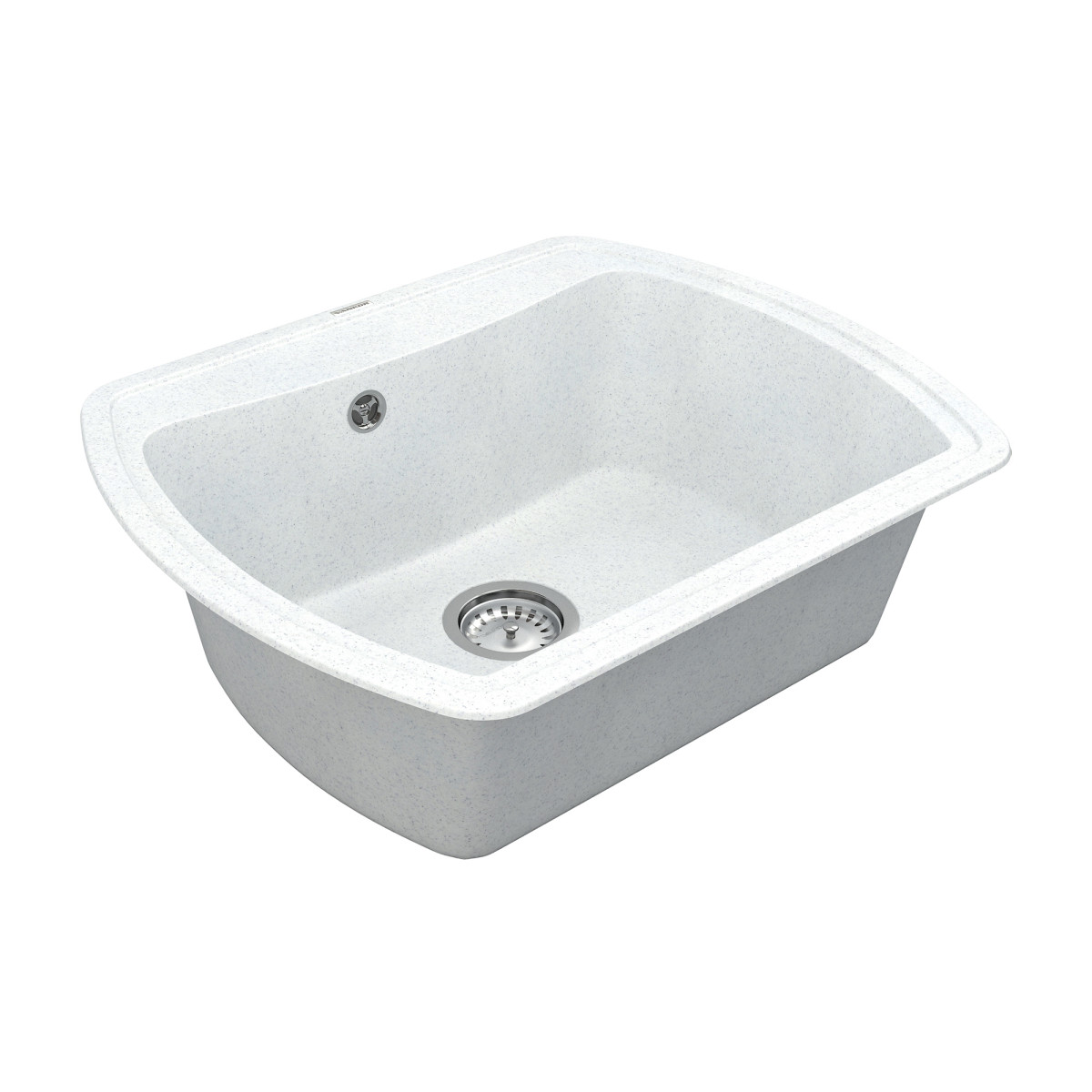 Keuken spoelbak VANKOR Norton NMP 01.63 Witte steen + sifon VANKOR