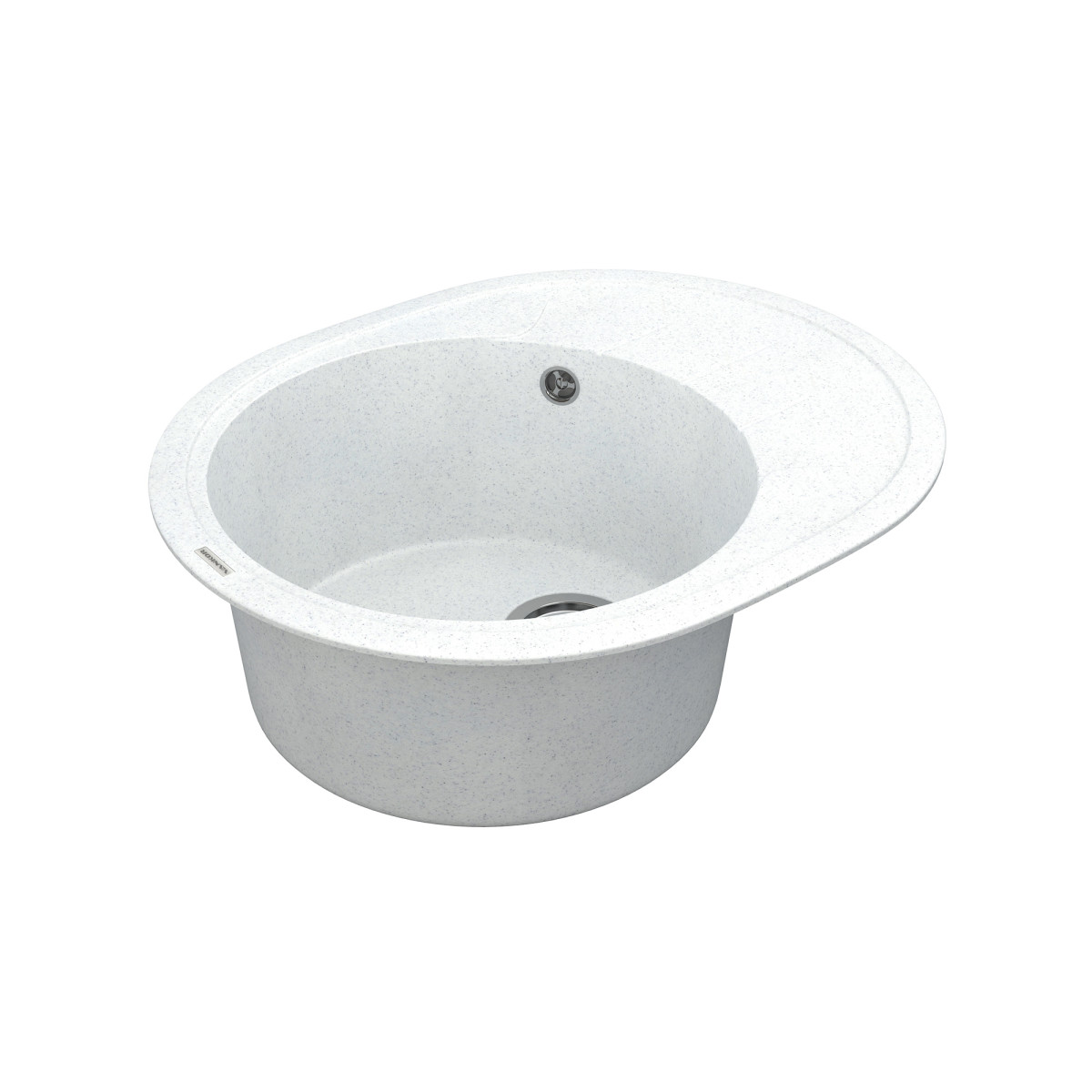 Keuken spoelbak VANKOR Sity SMO 02.61 Witte steen + sifon VANKOR