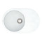 Keuken spoelbak VANKOR Sity SMO 02.78 Witte steen + sifon VANKOR