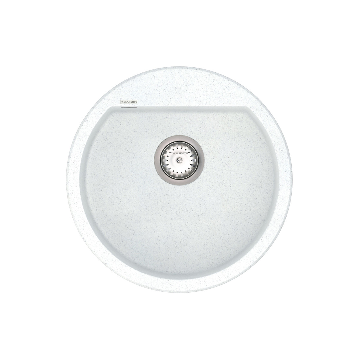 Keuken spoelbak VANKOR Tera TMR 01.50 Witte steen + sifon VANKOR